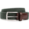 Ceinture Profuomo Ceinture Tiss&eacute;e Vert Vert