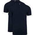 Tee-shirts sur Grenoble : T-shirt Alan Red T-Shirt Ottawa Stretch Marine (Lot de 2)