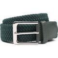 Ceintures sur Grenoble : Ceinture Suitable Ceinture tiss&eacute;e Vert Fonc&eacute; Vert