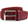 Ceintures sur Grenoble : Ceinture Suitable Ceinture tiss&eacute;e Bordeaux Rouge