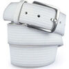 Ceinture Suitable Ceinture Structure En Cuir Blanche