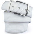 Ceintures sur Grenoble : Ceinture Suitable Ceinture Structure En Cuir Blanche