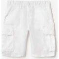 Shorts/Bermuda sur Grenoble : Short Le Temps des Cerises Bermuda en lin rocca blanc