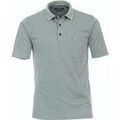 T-shirt Casamoda Polo Stretch M&eacute;lange Vert Clair Vert Grenoble