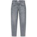 Jeans Le Temps des Cerises Jeans power skinny eylau 7/8&egrave;me destroy gris Gris Grenoble