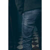 Jeans Le Temps des Cerises Jeans 700/11 adjusted musset enduit bleu-noir
