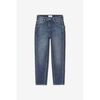 Jeans Le Temps des Cerises Jeans 400/60 girlfriend kiss taille haute vintage bleu