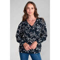 Chemises sur Grenoble : Chemise Le Temps des Cerises Chemise briac &agrave; motif l&eacute;opard Bleu