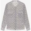 Chemise Le Temps des Cerises Chemise cardina &agrave; motif fleuri Blanc