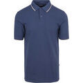 Tee-shirts sur Grenoble : T-shirt Suitable Respect Polo Tip Ferry Bleu denim