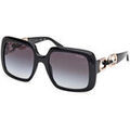 Lunettes sur Grenoble : Lunettes de soleil Guess GU00161 Lunettes de soleil, Noir/Fum&eacute;e, 56 mm Noir