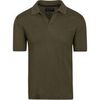 T-shirt Marc O'Polo Polo Riva Mix De Lin Vert Olive