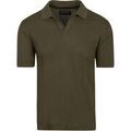 Tee-shirts sur Grenoble : T-shirt Marc O'Polo Polo Riva Mix De Lin Vert Olive