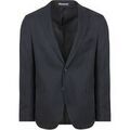 Vestes sur Grenoble : Veste Suitable Classic Colbert Mix Laine Marine
