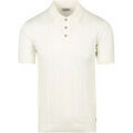 T-shirt No Excess Knitted Poloshirt Off White Grenoble