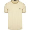 Tee-shirts sur Grenoble : T-shirt Fred Perry T-shirt Twin Tipped M1588 Beige