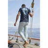 Pantalon Le Temps des Cerises Pantalon chino large cesar vert d'eau