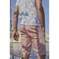 Shorts/Bermuda sur Grenoble : Short Le Temps des Cerises Bermuda chino jogg swoop vieux rose
