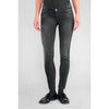 Jeans Le Temps des Cerises Jeans pulp slim dalila 7/8&egrave;me destroy noir Noir