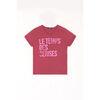 T-shirt enfant Le Temps des Cerises T-shirt luciusgi framboise