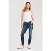 Jeans Le Temps des Cerises Jeans pulp slim sally 7/8&egrave;me destroy bleu Bleu