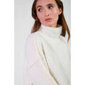Pull Le Temps des Cerises Pull tela cr&egrave;me Blanc
