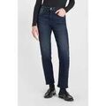 Jeans Le Temps des Cerises Jeans 400/17 mom taille haute 7/8&egrave;me bleu-noir Bleu Grenoble