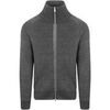 Pull Marc O'Polo Cardigan Rib Mix Laine Gris