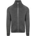 Pulls/Sweat sur Grenoble : Pull Marc O'Polo Cardigan Rib Mix Laine Gris