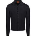 Gilets sur Grenoble : Gilet Suitable Cardigan Shirt Merino Marine