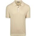 Polos sur Grenoble : Polo Suitable Knitted Polo Jacquard Sand