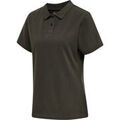 Polo hummel POLO CLASSIQUE ROUGE FEMME