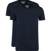 T-shirt Garage T-Shirts Basiques Bio Lot De 2 Bleu Fonc&eacute; Bleu