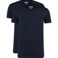 T-shirt Garage T-Shirts Basiques Bio Lot De 2 Bleu Fonc&eacute; Bleu Grenoble