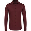 Chemise Desoto Chemise Modern Kent Sans Repassage Violet Fonc&eacute; Bordeaux