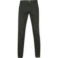 Jeans/Pantalons sur Grenoble : Pantalon Suitable Pantalon Chino Sartre Vert Fonc&eacute; Vert