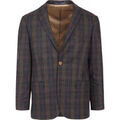 Vestes sur Grenoble : Veste Suitable Prestige Blazer Deloro Carreau Bleu Fonc&eacute; Multicolore