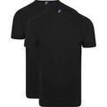 Tee-shirts sur Grenoble : T-shirt Alan Red T-Shirt Derby Col Rond Noir (Lot de 2)