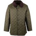 Vestes sur Grenoble : Veste Barbour Veste Liddesdale Piqu&eacute; Vert Vert