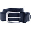 Ceinture Profuomo Ceinture Cuir Marine