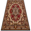Tapis Rugsx BCF Tapis Morad WIOSNA Ornement classique - 80x150 cm Bordeaux 80x150 cm. . Maison & D&eacute;co > Tapis.