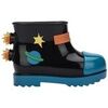 Bottes enfant Melissa MINI Rain Boot+F�bula B - Blue/Black Noir