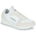 Baskets basses Calvin Klein Jeans RUNNER SOCK LACEUP NY-LTH Blanc Grenoble