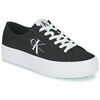 Baskets basses Calvin Klein Jeans VULC FLATFORM ESSENTIAL MONO Noir