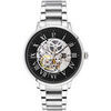 Montre Pierre Lannier Montre Homme AUTOMATIC Noir Acier Argent&eacute; Noir
