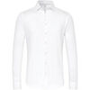 Chemise Desoto Chemise Piqu&eacute; Sans Repassage Blanche Blanc