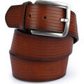 Ceintures sur Grenoble : Ceinture Suitable Ceinture Structure En Cuir Marron