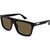 Lunettes de soleil Gucci GG0748S Lunettes de soleil, Noir/Marron, 59 mm