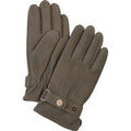 Gants sur Grenoble : Gants Profuomo Gants Laine Vert Cuir