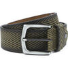 Ceinture Suitable Ceinture Structure En Cuir Vert